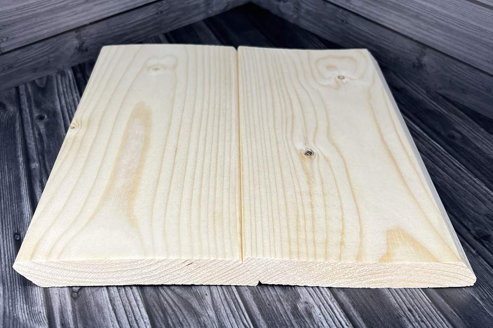 Планкен скошенный 20x145 ель-сосна